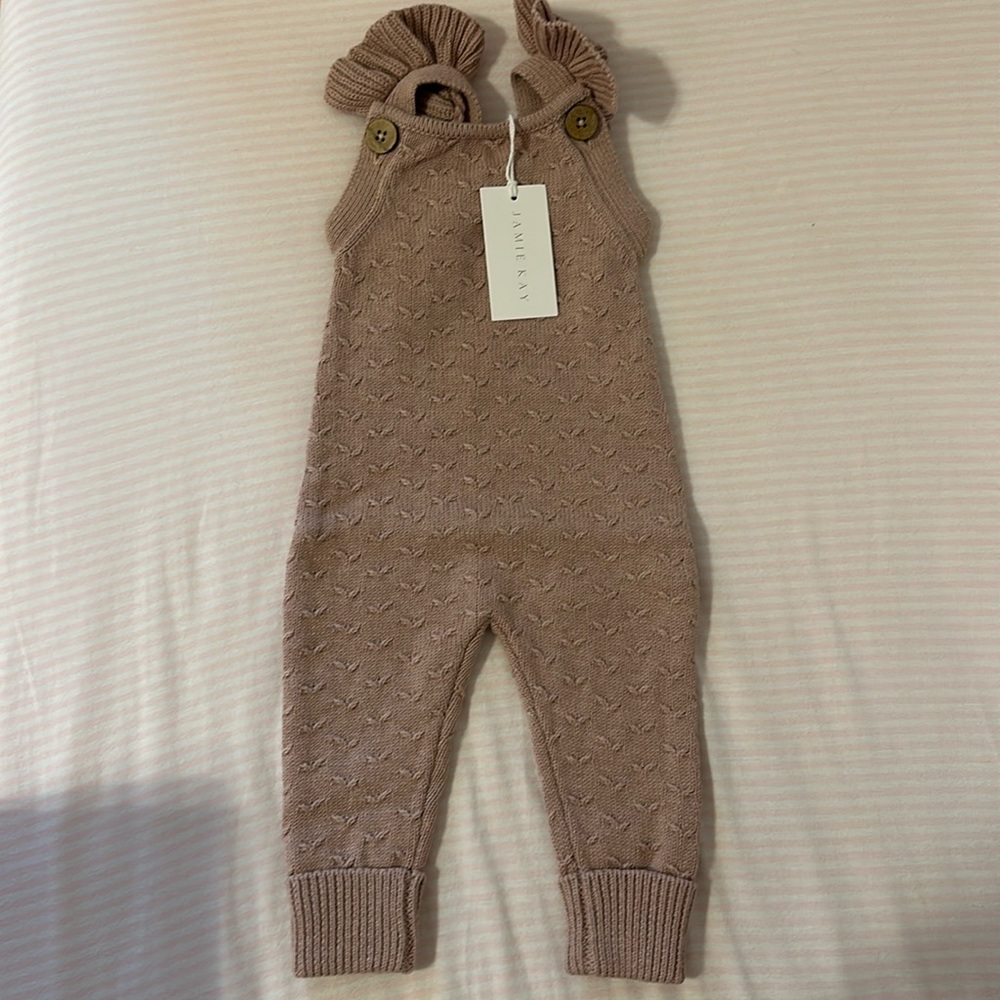 Jamie Kay Mia Onepiece, Pink Marle size 3-6 months